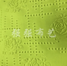 QQ001-3D凹凸立體紡織品壓花