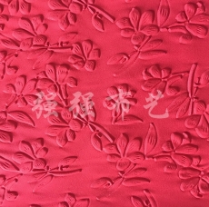 QQ002-3D凹凸立體紡織品壓花